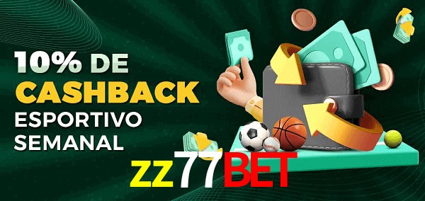 10% de bônus de cashback na zz77bet